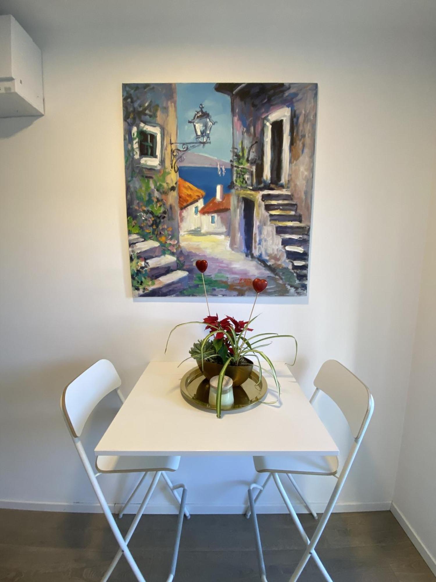 Studio Apartment Rosa Krk Krk Town Exterior foto